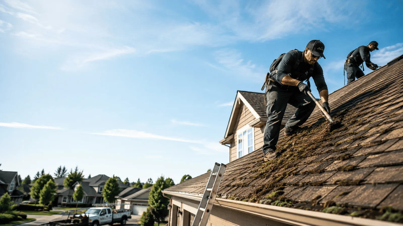 Roof Moss Removal in Richland, PA near me